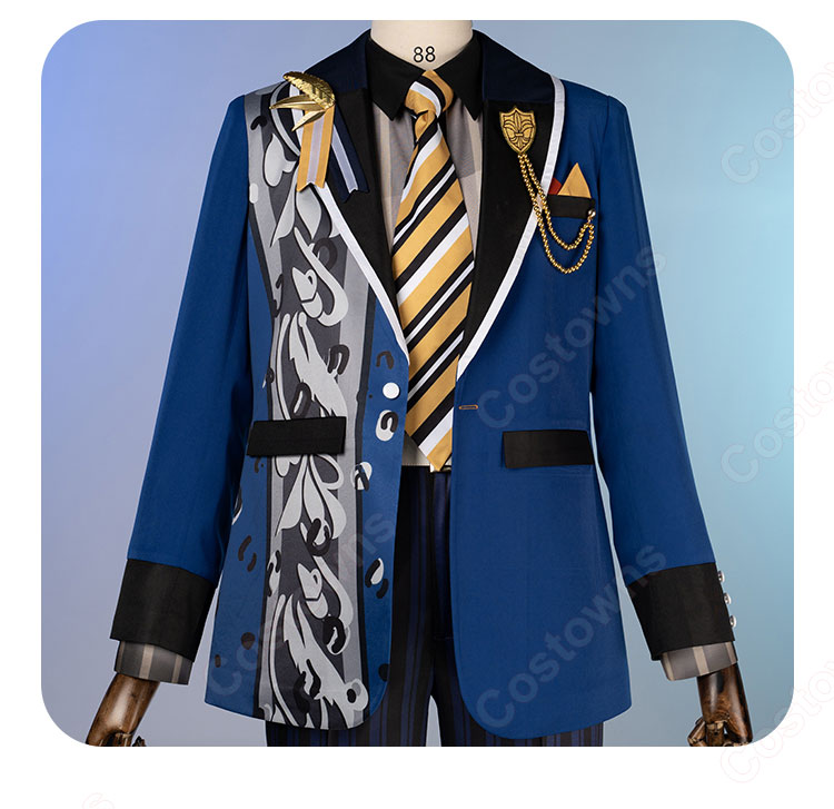 あんさんぶるスターズ!! 朱桜司 月永レオ 朔間凛月 瀬名泉 鳴上嵐 サドンデス衣装 コスプレ衣装-6