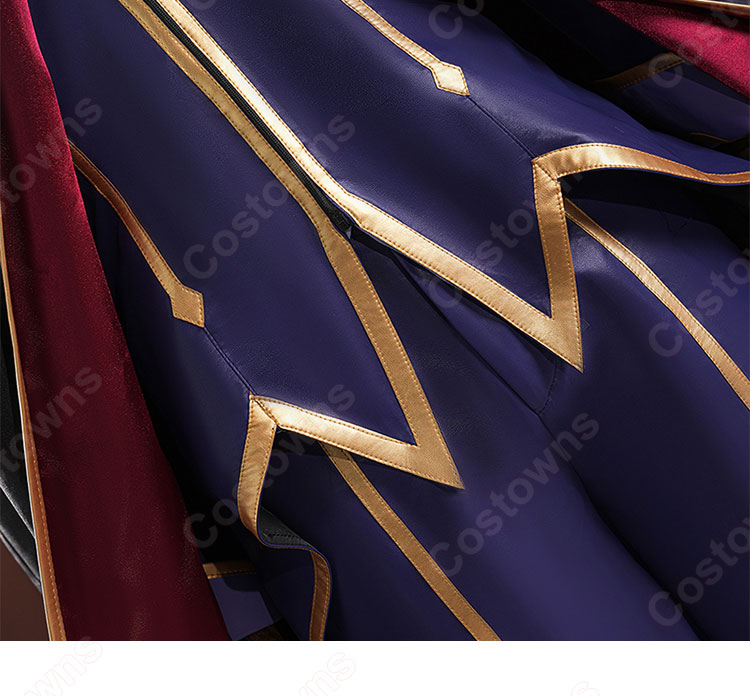 コードギアス 反逆のルルーシュ 黒の騎士団 ルルーシュ・ランペルージ コスプレ衣装-7