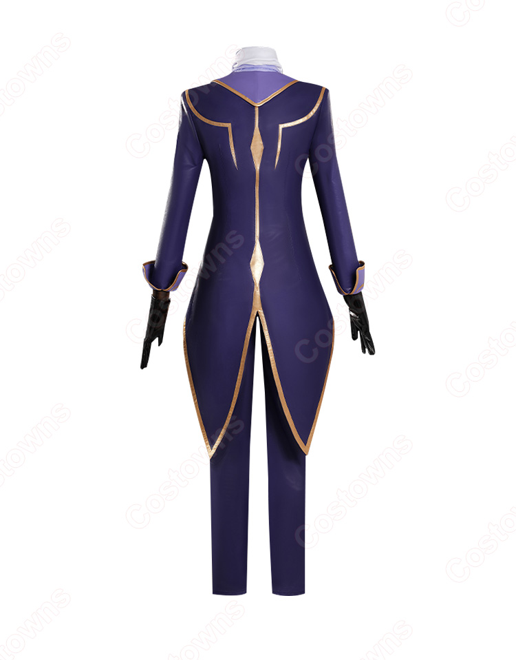 コードギアス 反逆のルルーシュ 黒の騎士団 ルルーシュ・ランペルージ コスプレ衣装-5