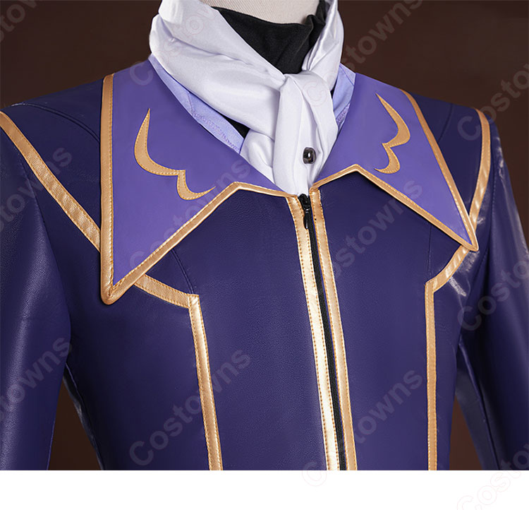 コードギアス 反逆のルルーシュ 黒の騎士団 ルルーシュ・ランペルージ コスプレ衣装-8