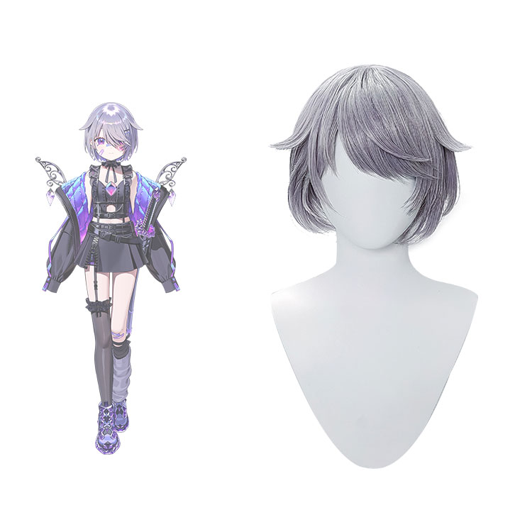 hololive ホロライブ 古石ビジュー 厨二病衣装 コスプレウィッグ