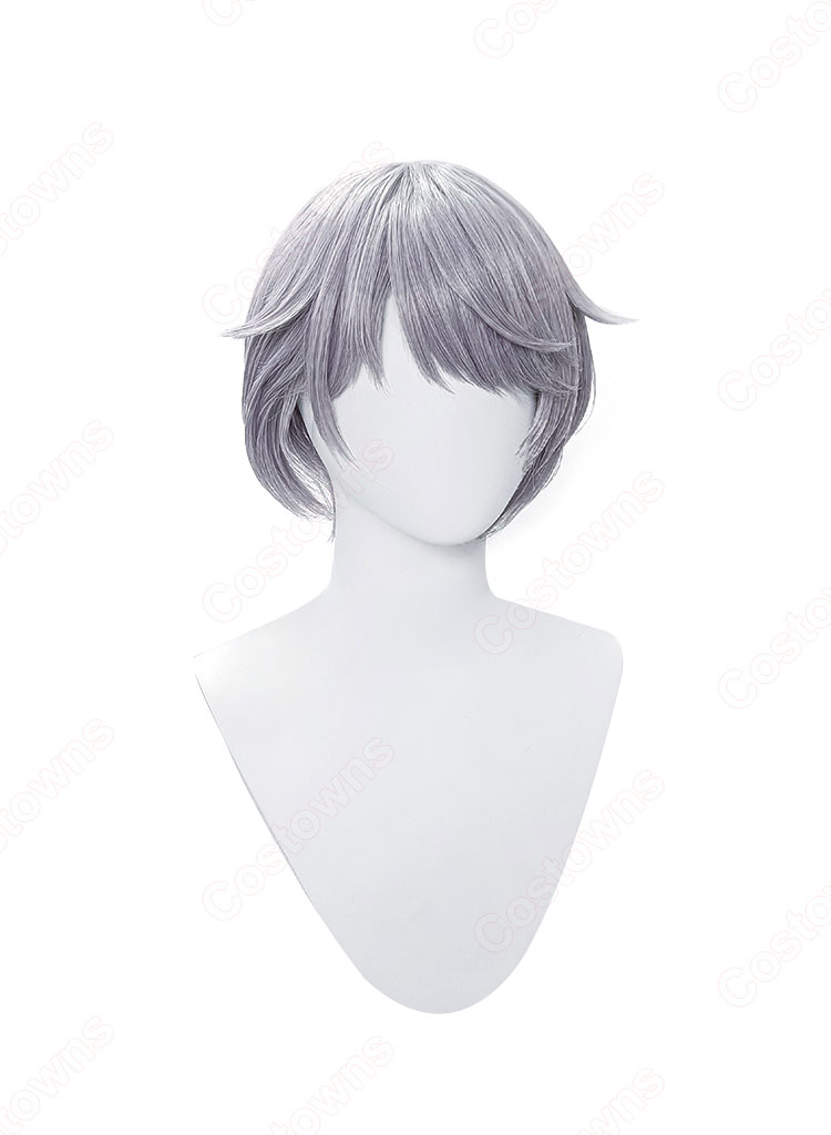 hololive ホロライブ 古石ビジュー 厨二病衣装 コスプレウィッグ-3