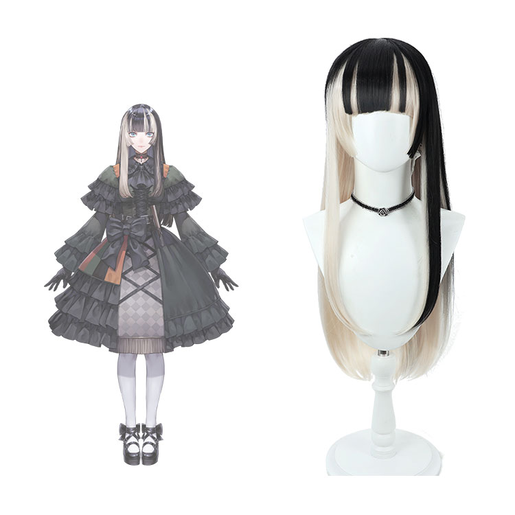 hololive(ホロライブ) 儒烏風亭らでん コスプレウィッグ-1