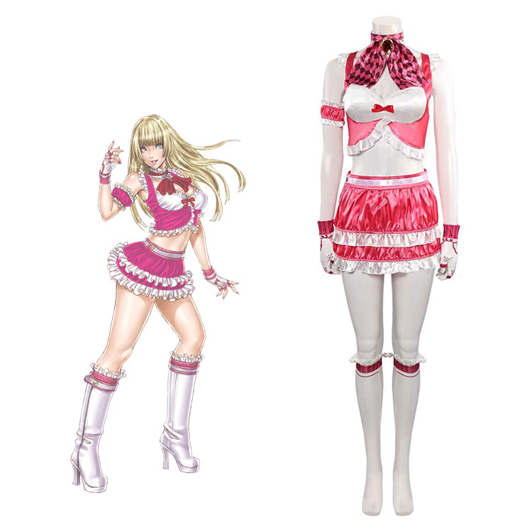鉄拳 美少女 リリ コスプレ衣装-1