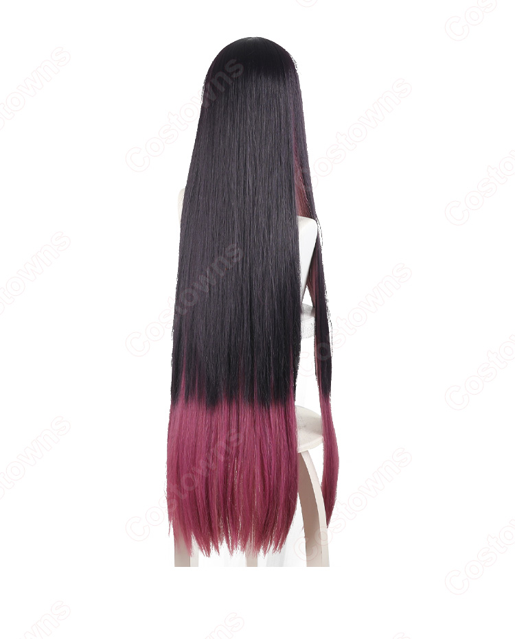 ロックは淑女の嗜みでして 黒鉄音羽 コスプレウィッグ-6