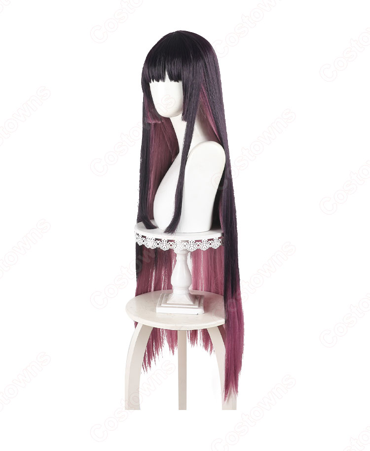 ロックは淑女の嗜みでして 黒鉄音羽 コスプレウィッグ-5