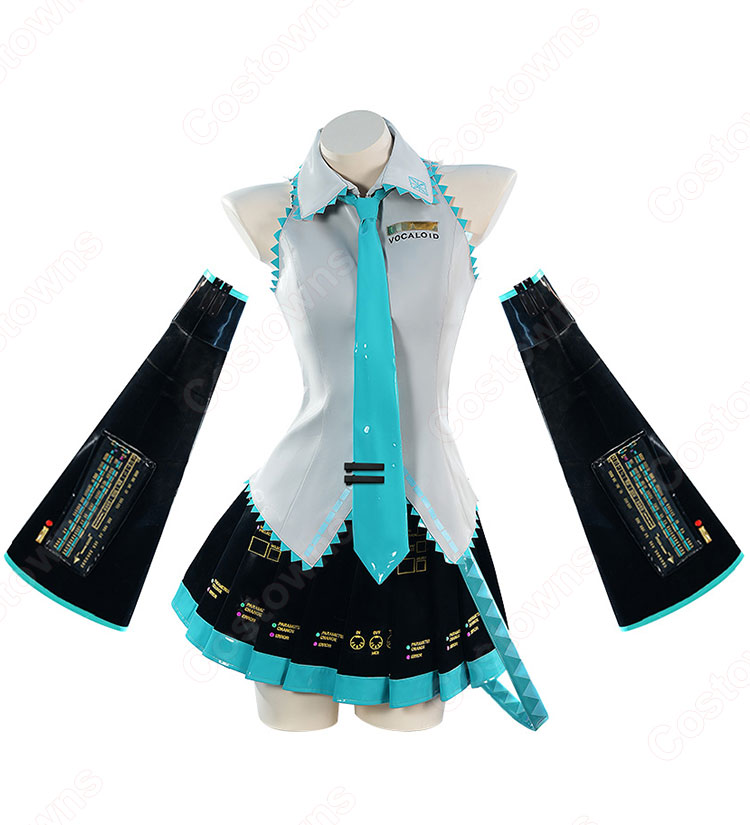 【新品】コスプレ衣装 初音ミク 未來予夢シリーズ フルセット 61GwQyfGirL.jpg