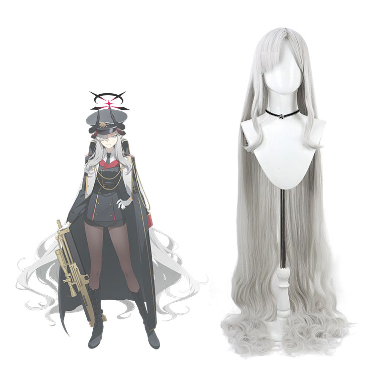 ブルーアーカイブ 羽沼マコト コスプレウィッグ-1