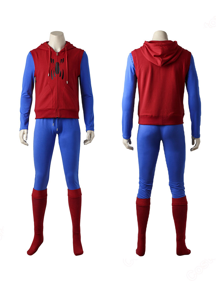 スパイダーマン: ホームカミング ピーター・ベンジャミン・パーカー スパイダーマン コスプレ衣装-1