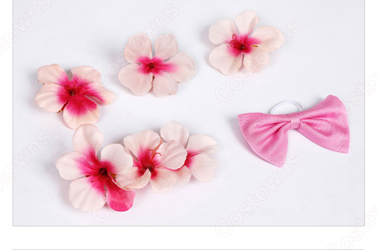 ファイナルファンタジーVII リバース エアリス ピンキーマーメイド 水着 コスプレ衣装-14