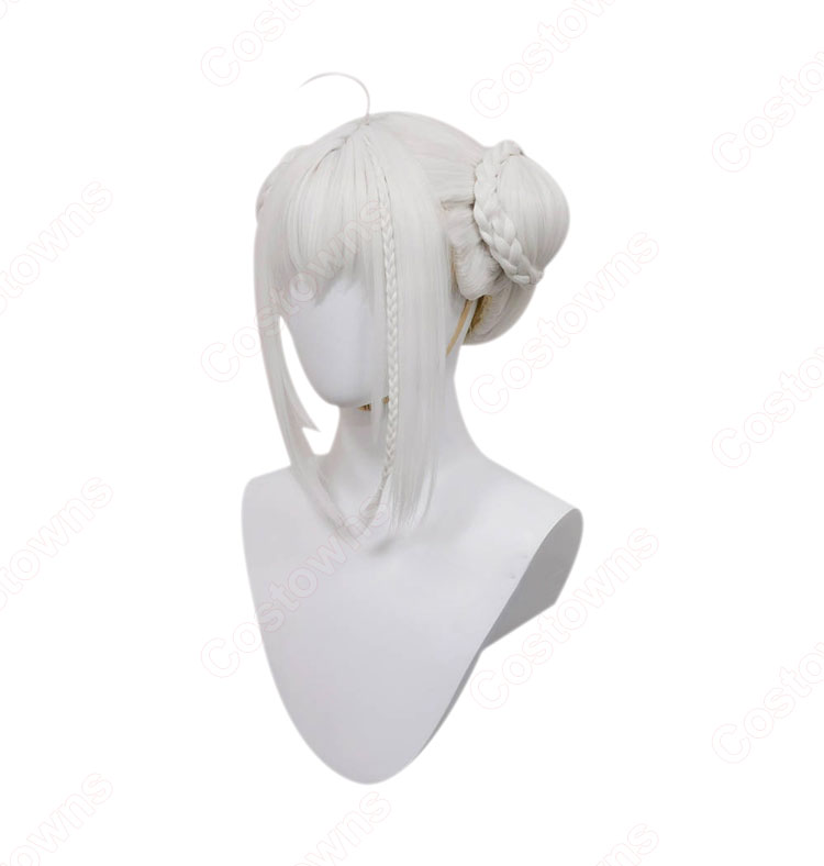 hololive ホロライブ 白上フブキ キング衣装 コスプレウィッグ-4