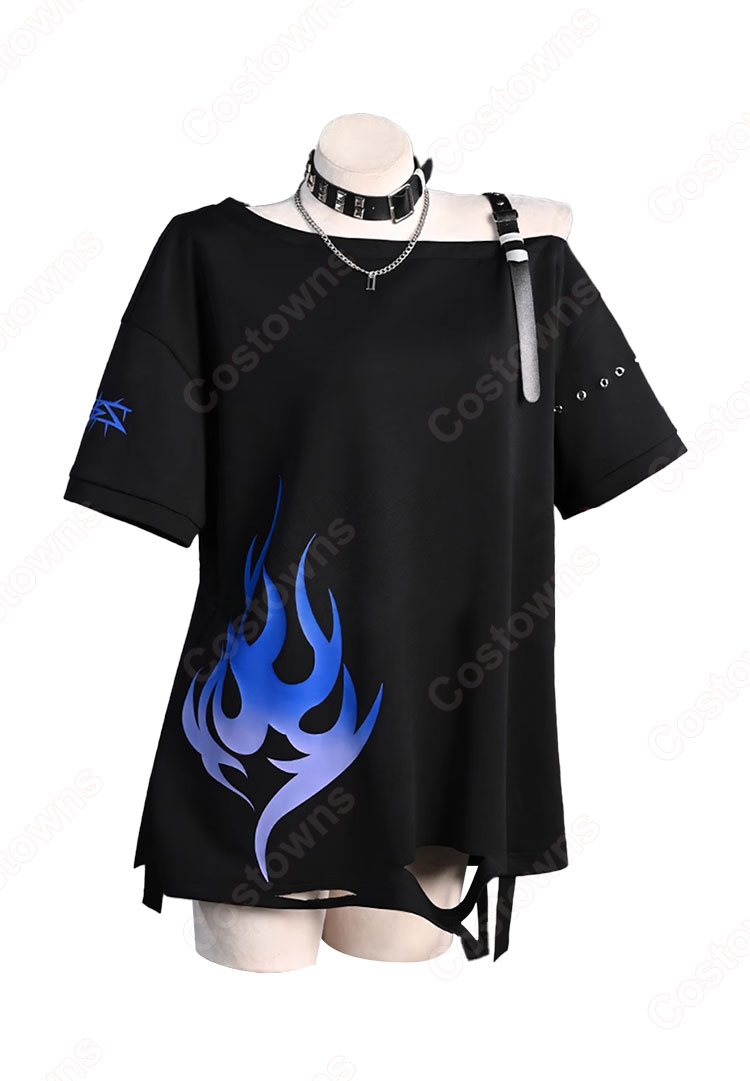 プロジェクトセカイ カラフルステージ! feat. 初音ミク Vivid BAD SQUAD × KAITO 白石杏 フューエル コスプレ衣装-2