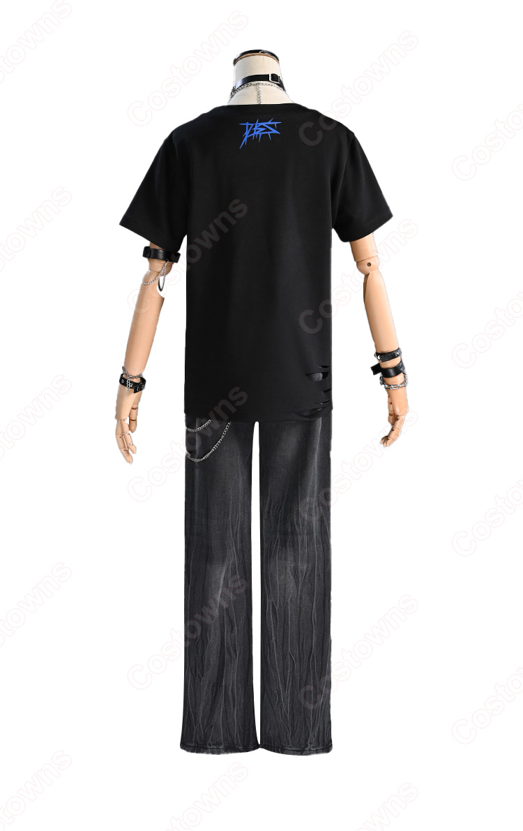 プロジェクトセカイ カラフルステージ! feat. 初音ミク Vivid BAD SQUAD × KAITO 東雲彰人 フューエル コスプレ衣装-4