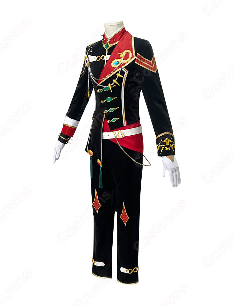 あんさんぶるスターズ!! 七種茨 乱凪砂 巴日和 漣ジュン ウロボロス衣装 コスプレ衣装-3