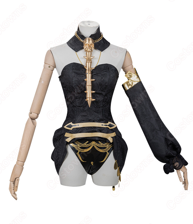 Fate/Grand Order -絶対魔獣戦線バビロニア- ランサー エレシュキガル コスプレ衣装-3