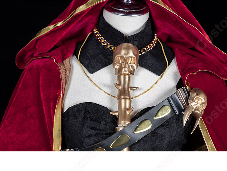 Fate/Grand Order -絶対魔獣戦線バビロニア- ランサー エレシュキガル コスプレ衣装-4