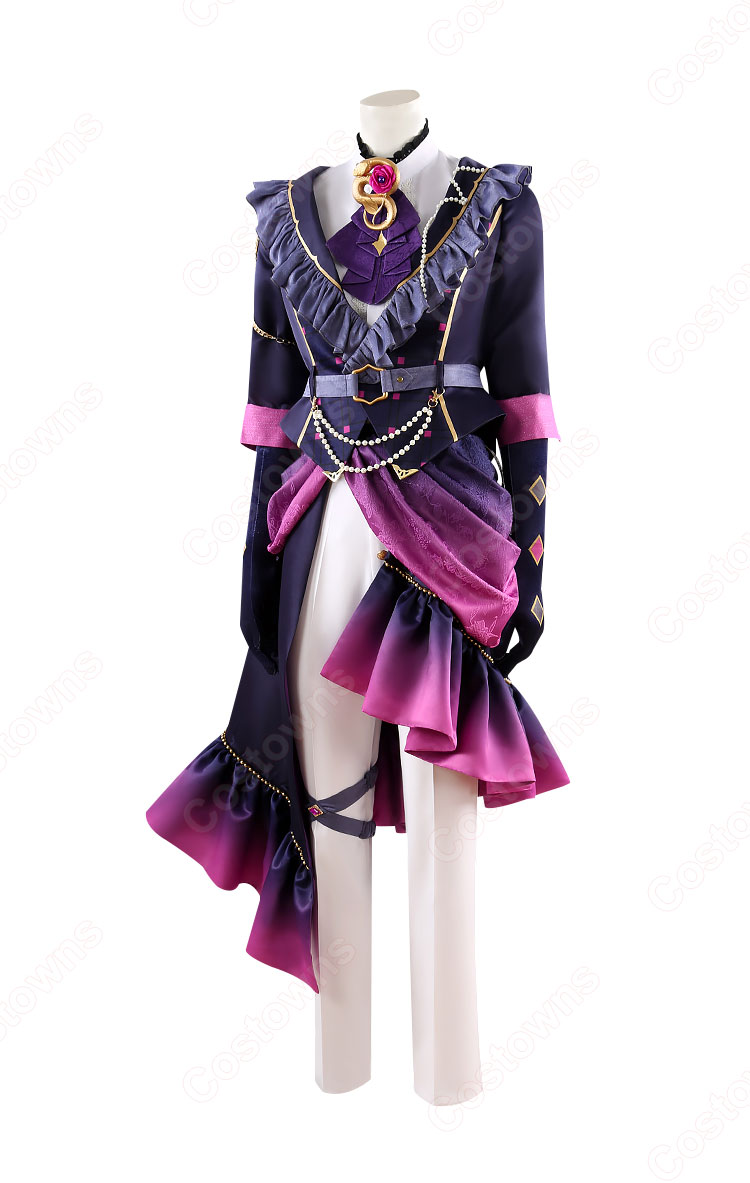 あんさんぶるスターズ!! 巴日和 葵ゆうた 衣更真緒 傾慕の華衣装 コスプレ衣装-3