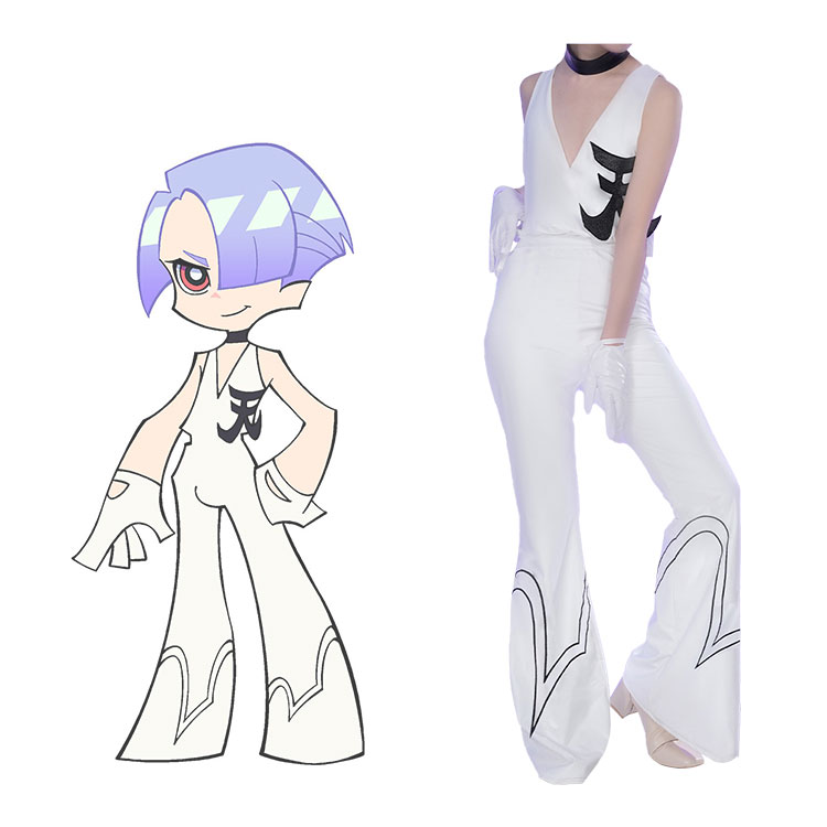 パンティ&ストッキングwithガーターベルト 天使兄弟 ポリエステル コスプレ衣装-1