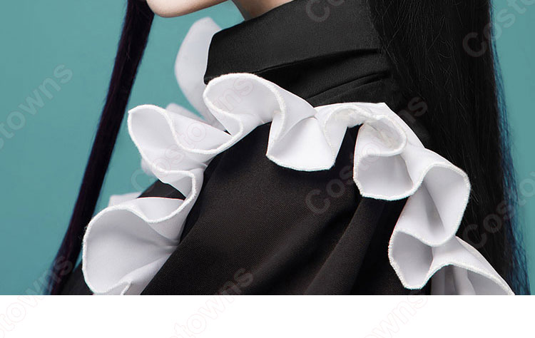 古見さんは、コミュ症です。 古見硝子 メイド服 コスプレ衣装-9