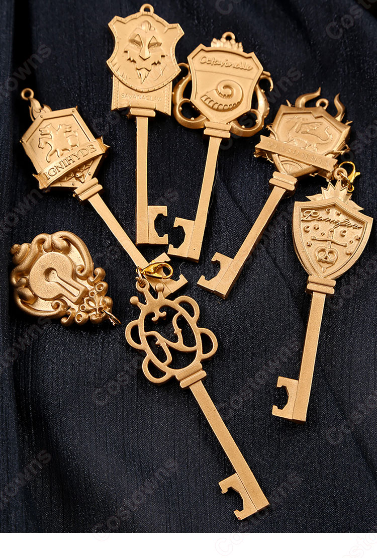 ディズニー ツイステッドワンダーランド 5周年記念衣装 ポムフィオーレ寮 オクタヴィネル寮 ハーツラビュル寮 ディアソムニア寮 イグニハイド寮 スカラビア寮 サバナクロー寮 全員 コスプレ衣装-6