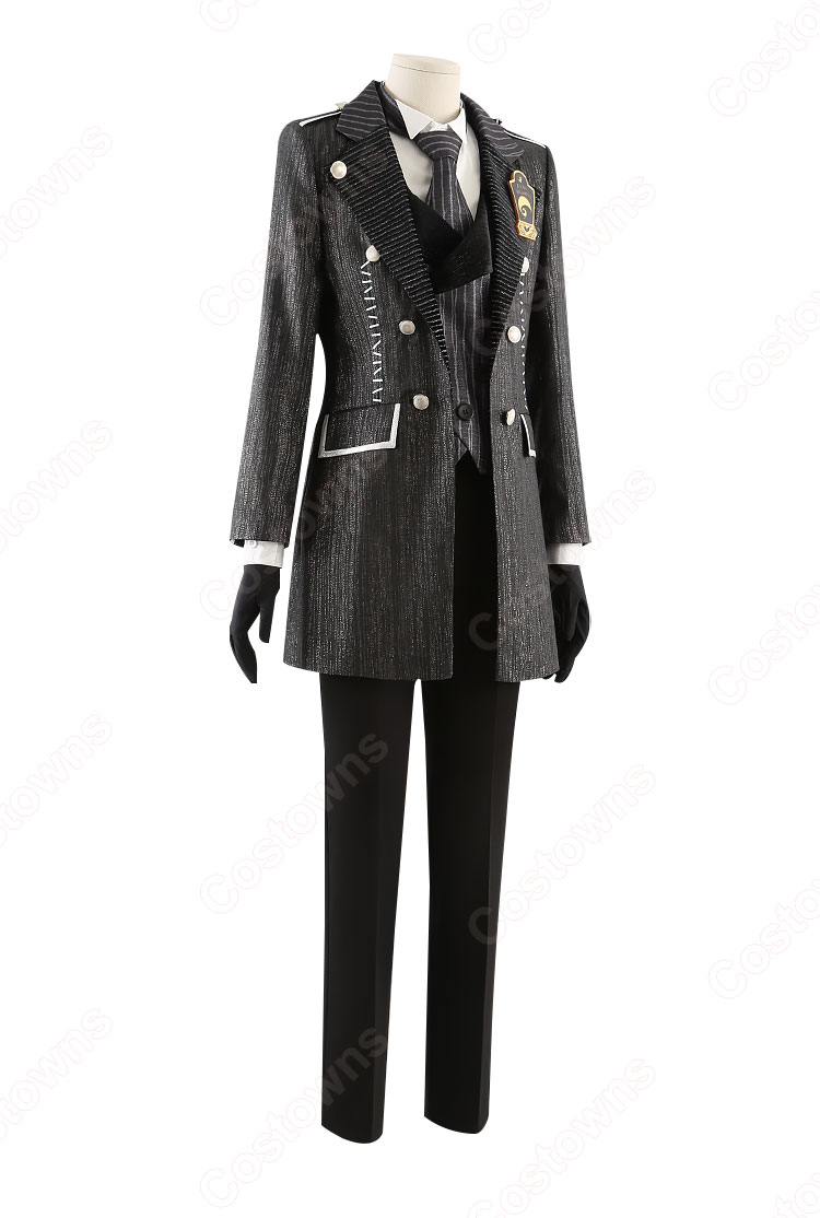 ディズニー ツイステッドワンダーランド ハロウィン マレウス・ドラコニア ナイトメア―スーツ コスプレ衣装-3