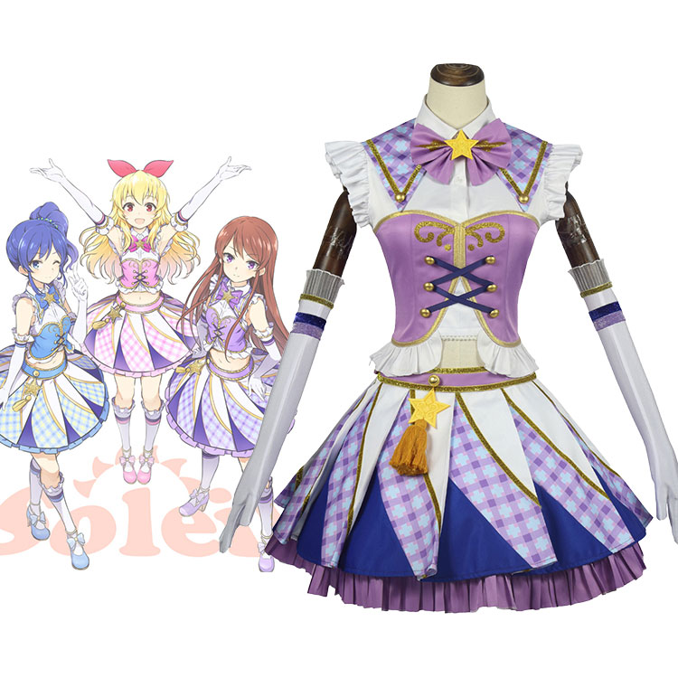 アイカツ！ Soleil 紫吹蘭 コスプレ衣装 - Costowns