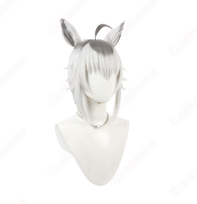 ウマ娘 プリティーダービー ウマ娘シンデレラグレイ オグリキャップ コスプレウィッグ-2