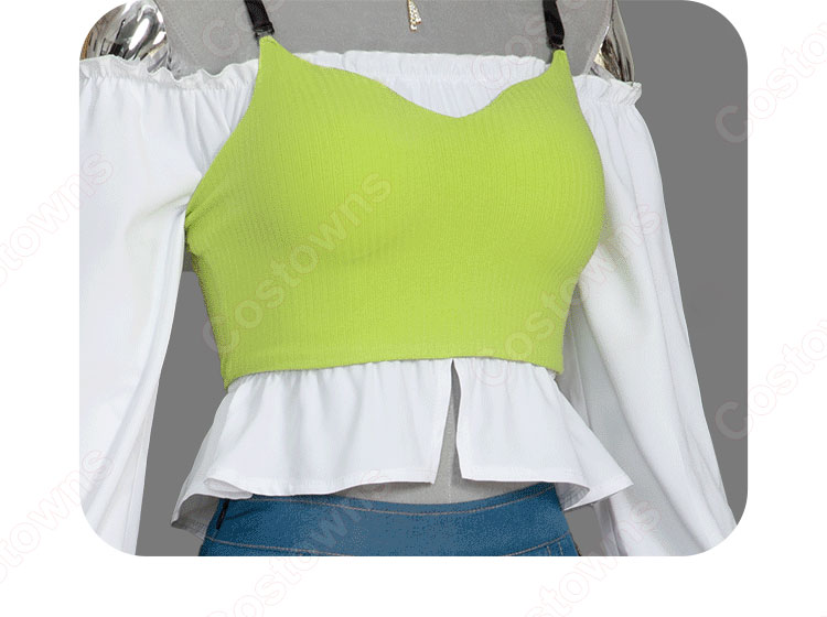 プロジェクトセカイ カラフルステージ! feat. 初音ミク かけがえのない人達 白石杏 Livelylady Dress コスプレ衣装-7