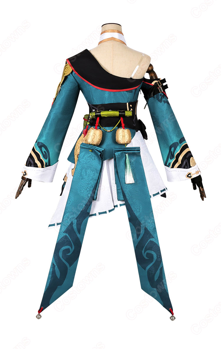 崩壊3rd 李素裳 風来義侠 コスプレ衣装-4