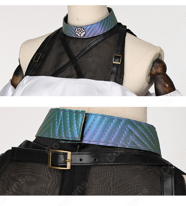 Fate/Grand Order 妖精騎士ランスロット 9周年記念礼装 英霊博装 メリュジーヌ コスプレ衣装-5