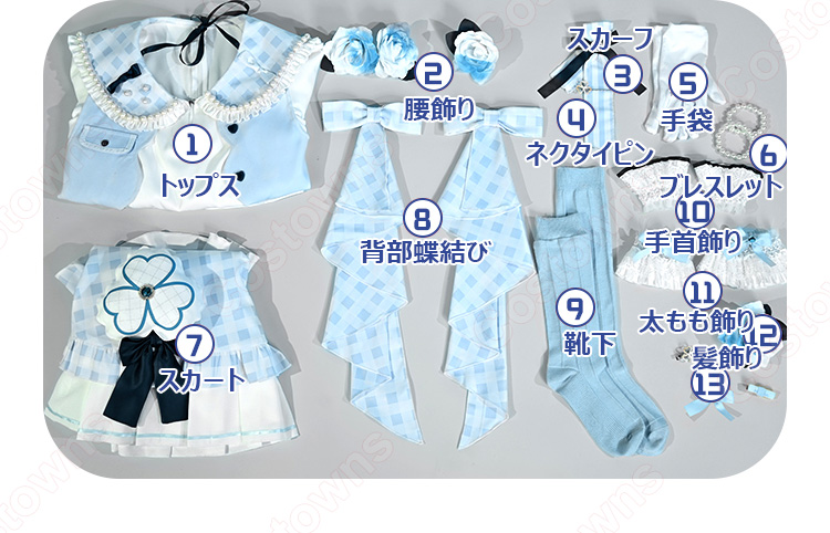 プロセカ 4周年 MORE MORE JUMP! 桐谷遥 コスプレ衣装-8