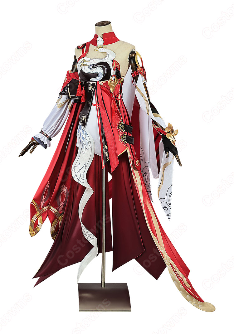 崩壊3rd キアナ・カスラナ ドン！烈火の願い星 コスプレ衣装-3