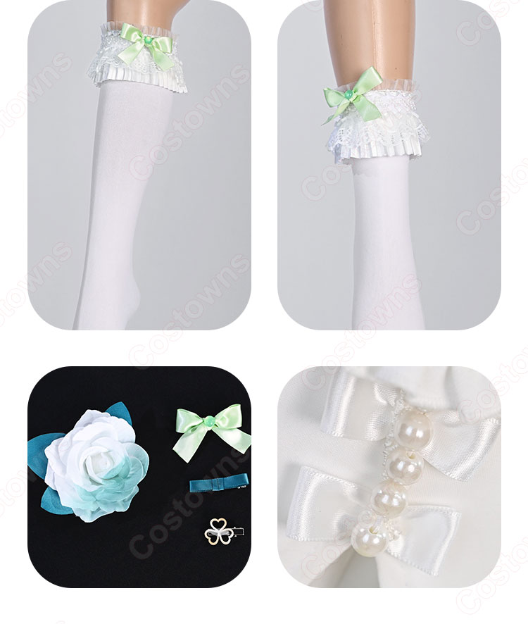 プロセカ 4周年 MORE MORE JUMP! 日野森雫 コスプレ衣装-9