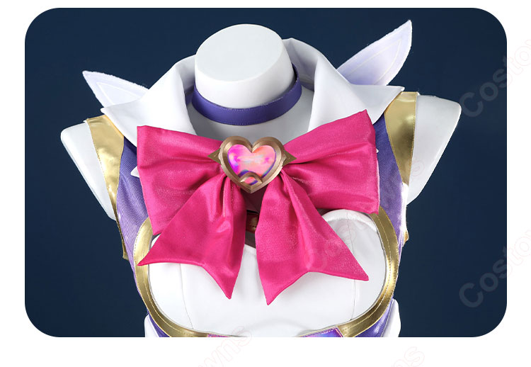 オーバーウォッチ2 キリコ ハート・パッション 魔法少女をテーマにしたジュノ用ミシック・スキン コスプレ衣装-5