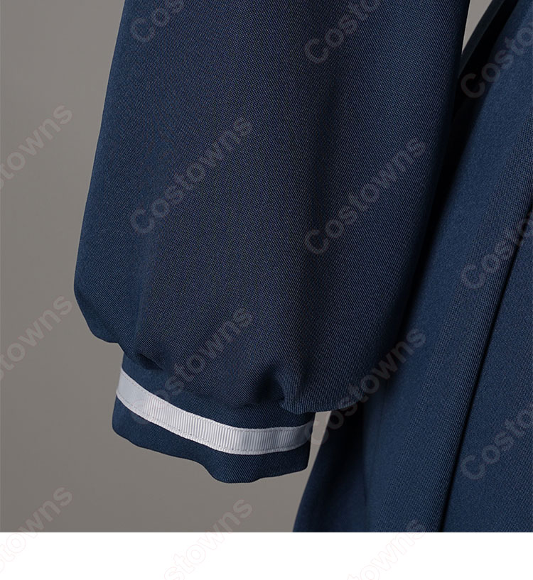 BanG Dream! It's MyGO!!!!! 若葉睦 コスプレ衣装 月ノ森女子学園 制服 ダークブルー-8