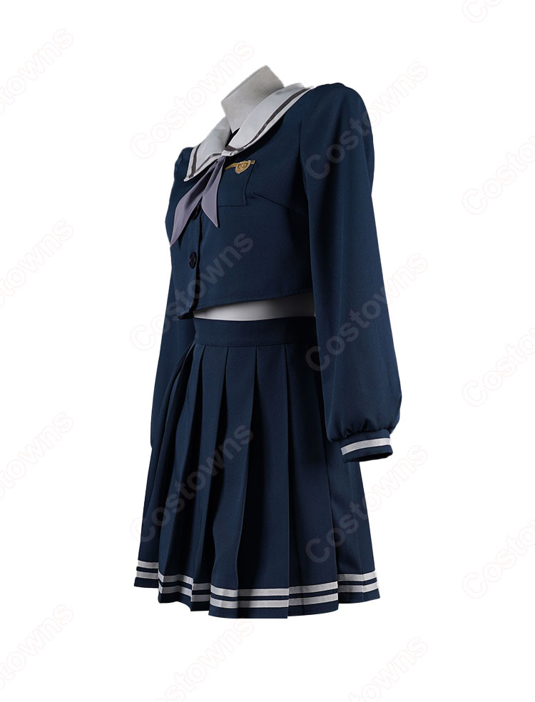 BanG Dream! It's MyGO!!!!! 若葉睦 コスプレ衣装 月ノ森女子学園 制服 ダークブルー-3
