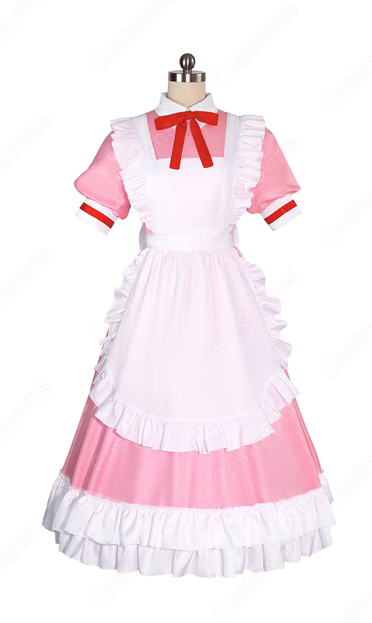 魔法少女まどか☆マギカ 鹿目まどか メイド服 コスプレ衣装-2