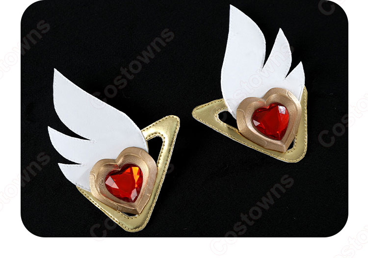 オーバーウォッチ2 キリコ ハート・パッション 魔法少女をテーマにしたジュノ用ミシック・スキン コスプレ衣装-11