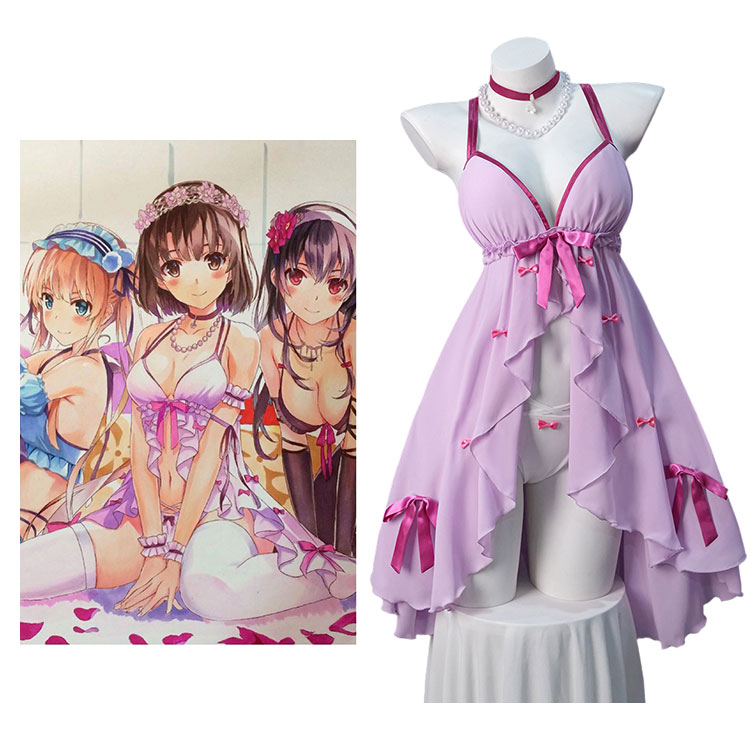 加藤恵 ランジェリー コスプレ 冴えない彼女の育てかた 加藤恵 ランジェリーver. コスプレ衣装