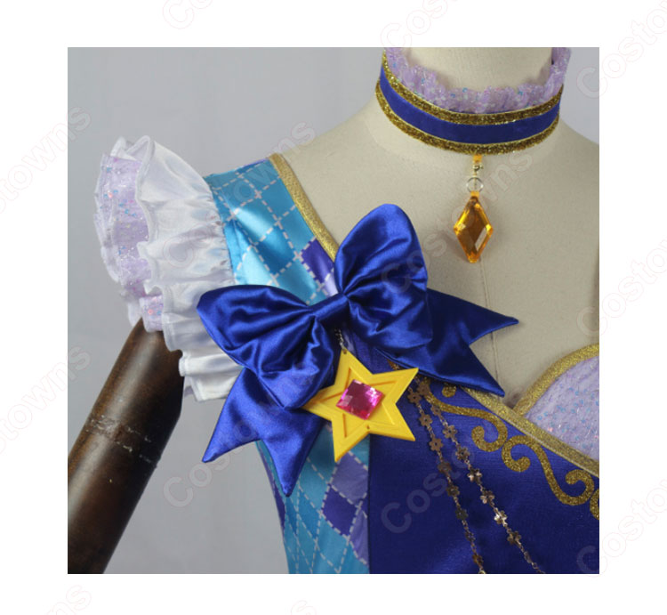 アイカツ！ ブルースターコーデ 桜庭ローラ コスプレ衣装-6