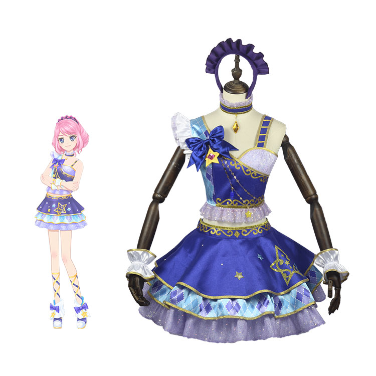  特価ブログのポータルサイト 桜庭ローラ ブルースターコーデ アイカツ！ コスプレ衣装 Costowns - その他