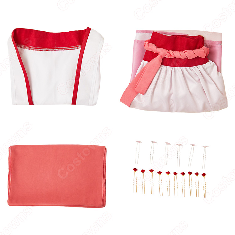 薬屋のひとりごと 猫猫（マオマオ） 街歩き コスプレ衣装-9