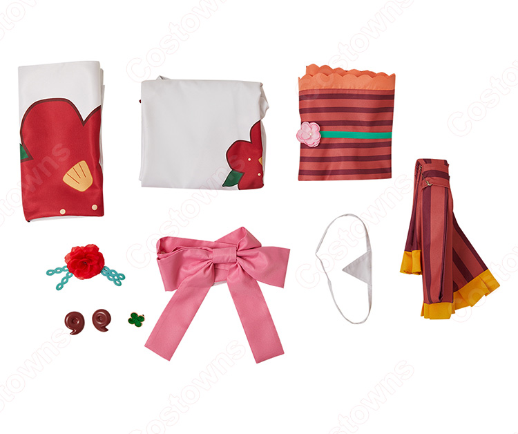 地縛少年花子くん 八尋寧々 浴衣 コスプレ衣装-12