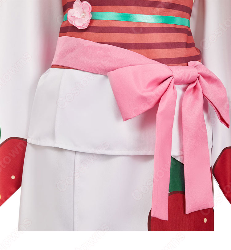 地縛少年花子くん 八尋寧々 浴衣 コスプレ衣装-6