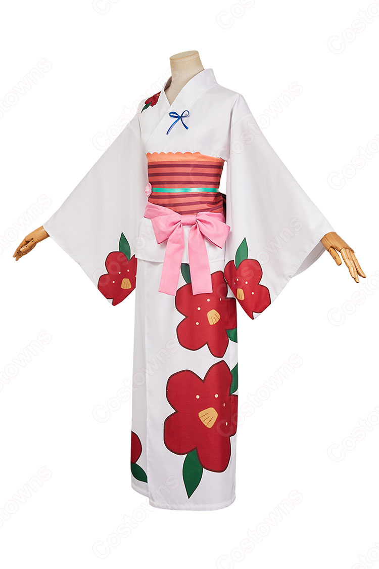 地縛少年花子くん 八尋寧々 浴衣 コスプレ衣装-2