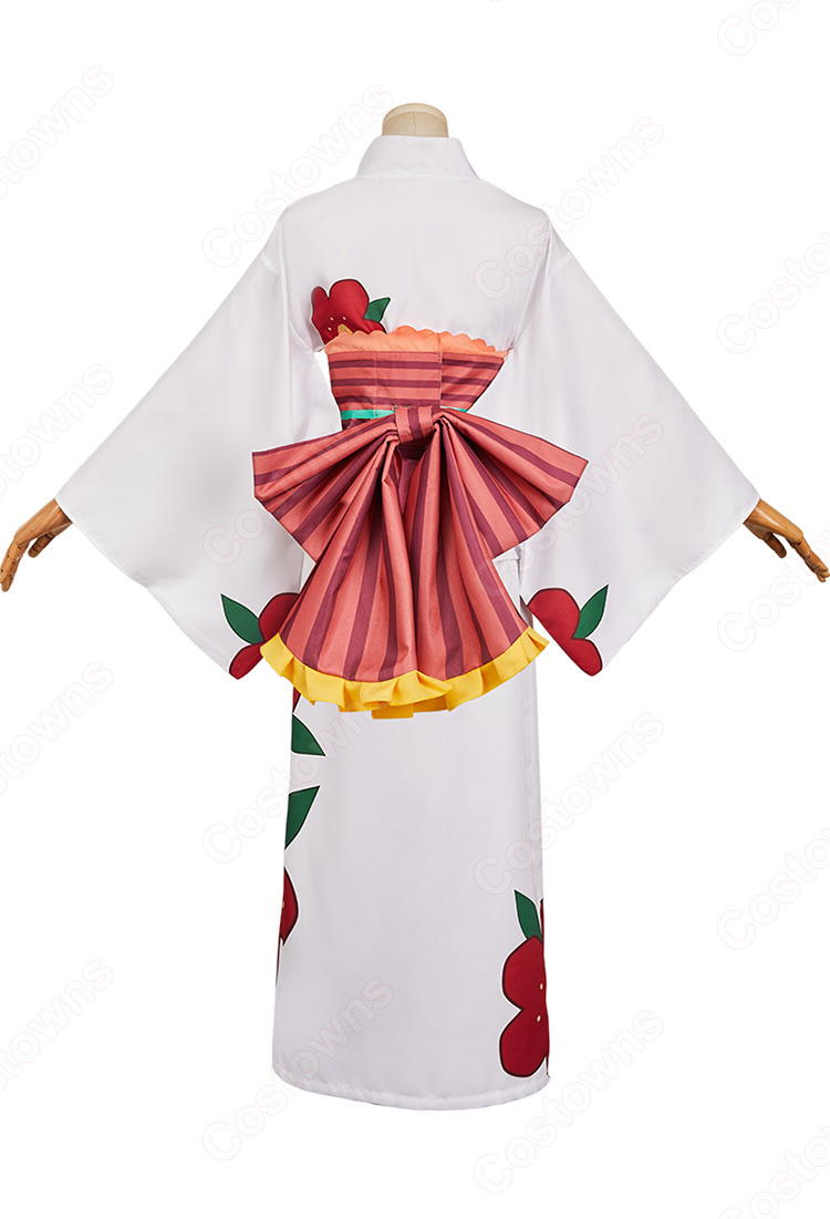 地縛少年花子くん 八尋寧々 浴衣 コスプレ衣装-4