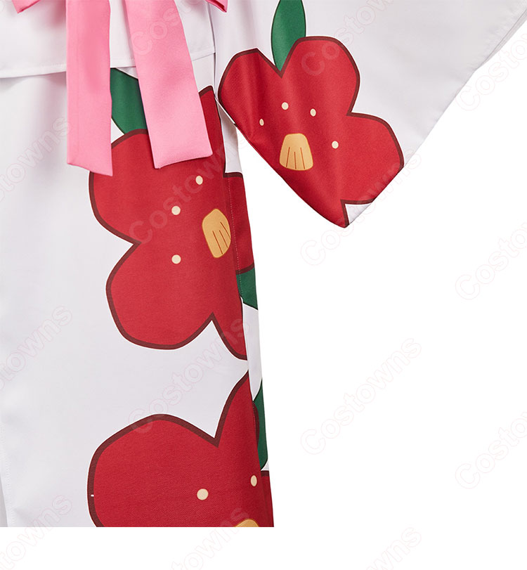 地縛少年花子くん 八尋寧々 浴衣 コスプレ衣装-7