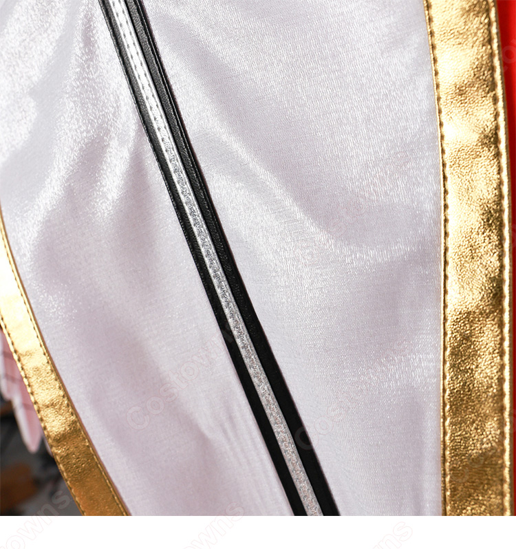 俺だけレベルアップな件 向坂雫 チャ・ヘイン 赤色のアーマー コスプレ衣装-13