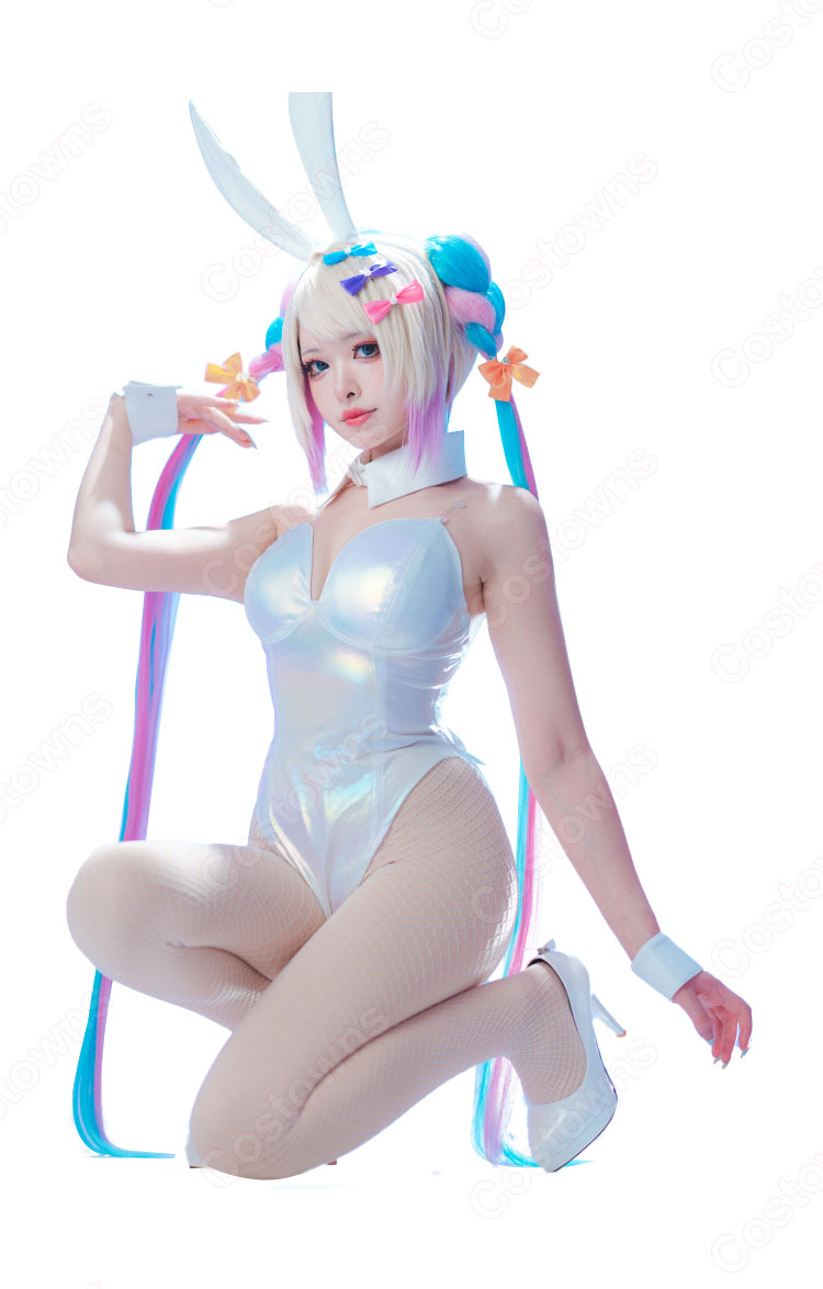 NEEDY GIRL OVERDOSE 超絶最かわてんしちゃん バニー Ver. コスプレ衣装-3