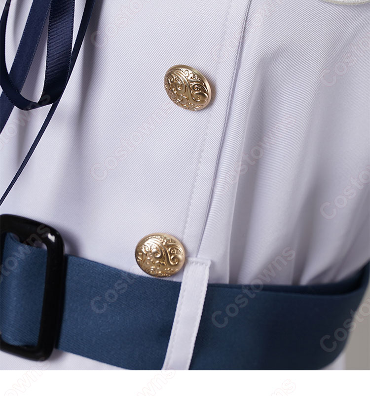 BanG Dream! Ave Mujica 月ノ森女子学園 夏服 若葉睦 コスプレ衣装-7